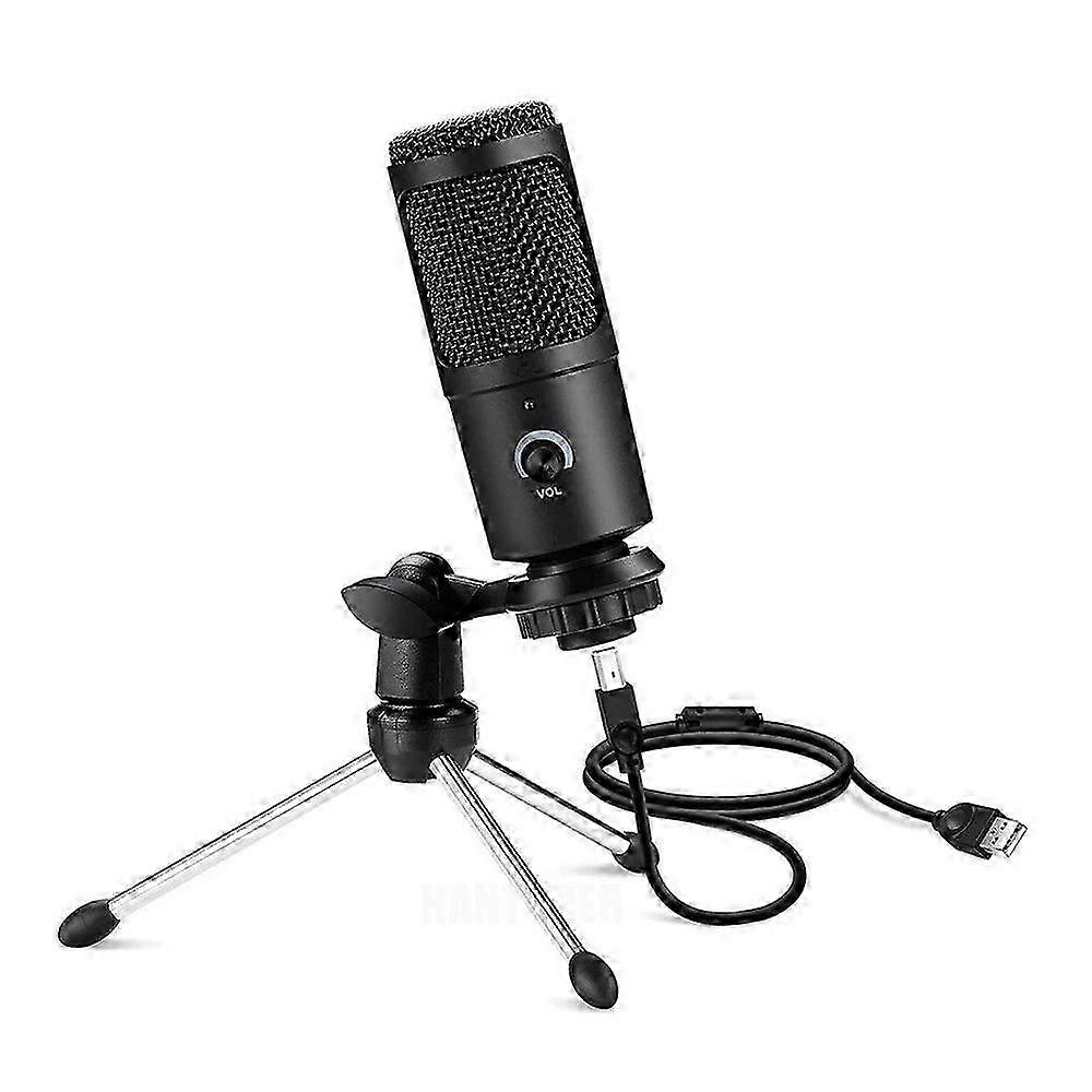 Professional condenser microphone, USB microphone for studio recording and vocal performance