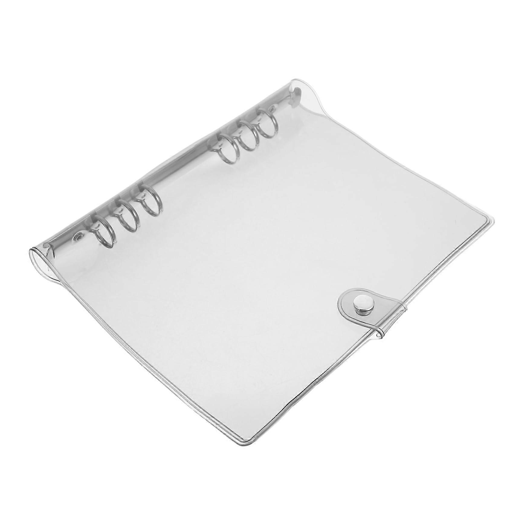 PVC Binder Sleeve For Loose Pages A5 Size Compatible Clear PVC Sheet Protector