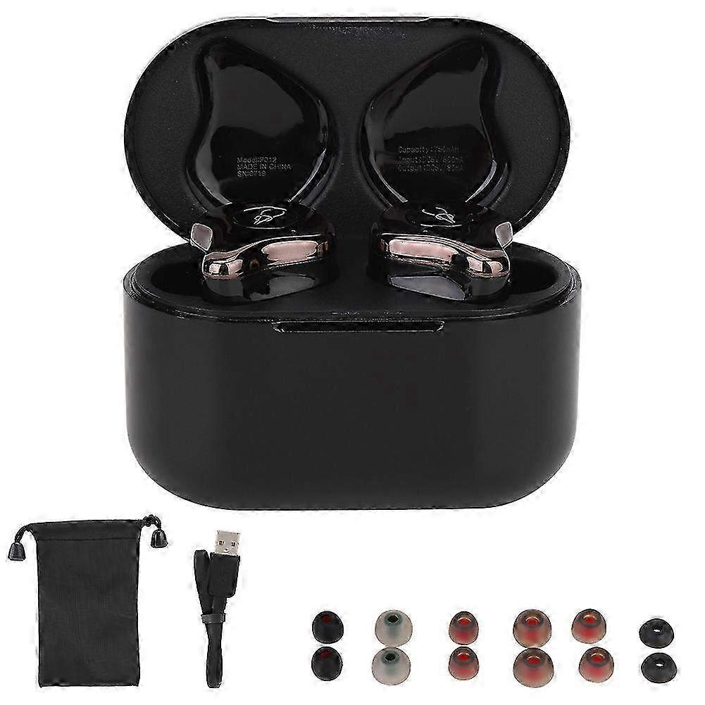 Bluetooth 5.0 In-Ear Headphones with Electroplating Panel & Metal Texture - Noise Reduction for Enhanced Sound Quality