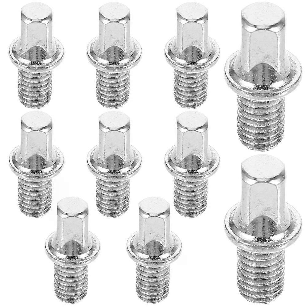 Tornillo de pie para bombo, 10Pcs Tornillos de pedal Accesorios Set Hardware