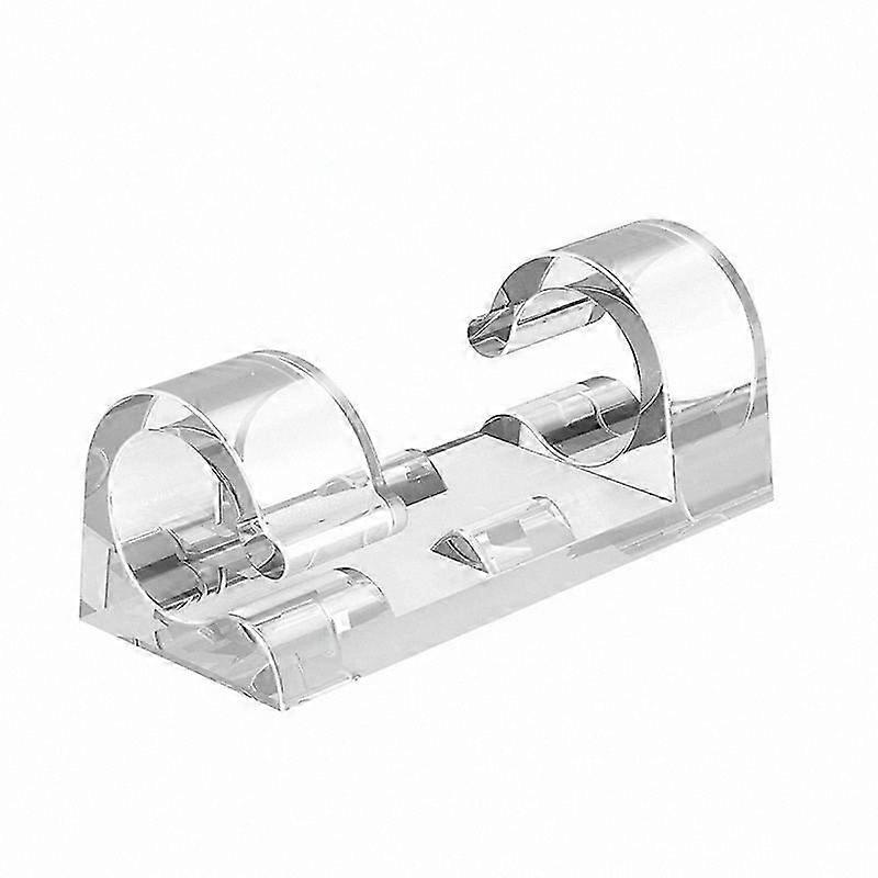 70-Pack Cable Clips with Adhesive, Self-Sticking Fasteners for Cable Organization, Wire Management Solution for TV, PC, and Desk Setup