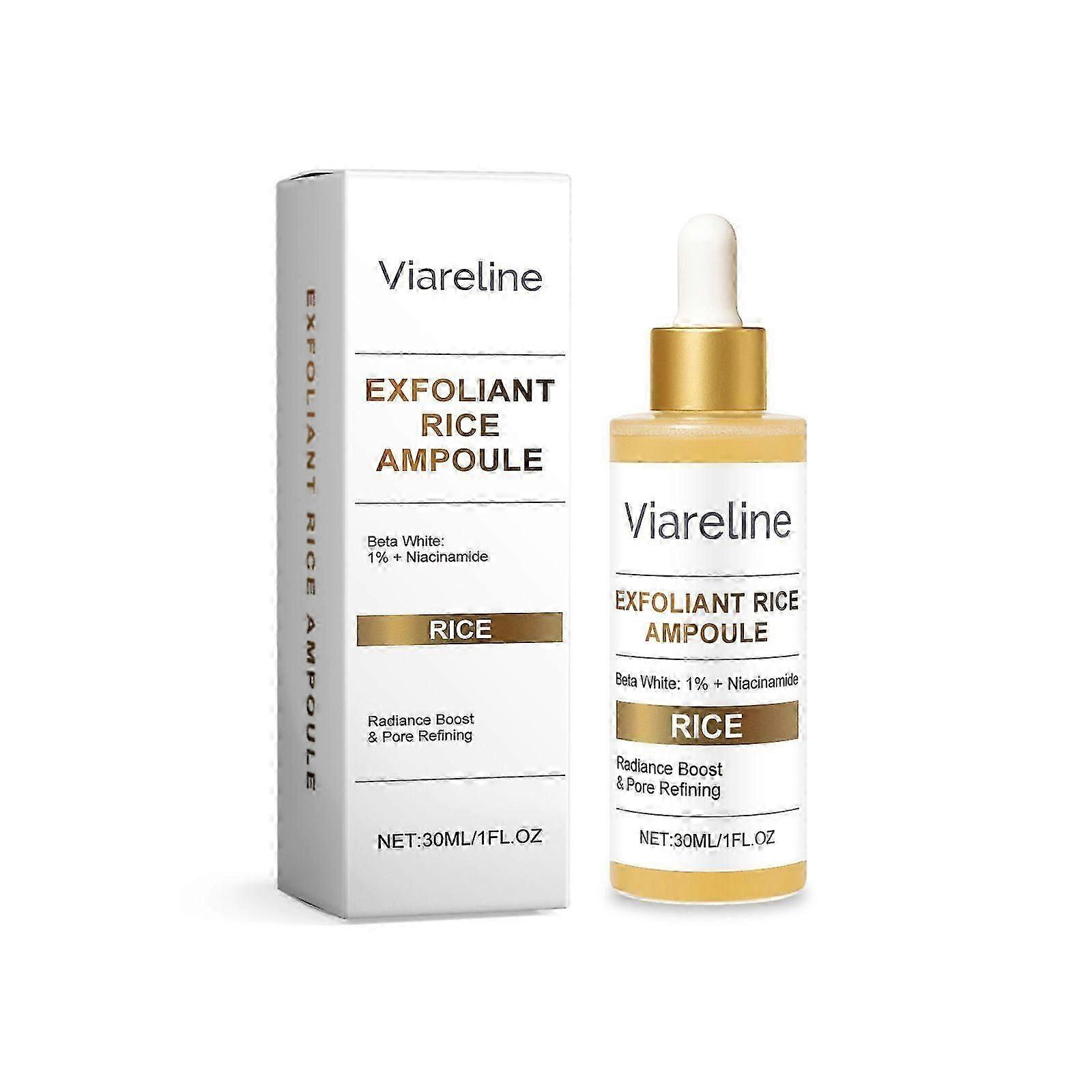 ピールショットグロー白米ピーリングアンプル、ソフトエクスフォリエイティングフェイスとボディスクラブ死角細胞リムーバーすべての肌タイプのためのスキンケア30ml