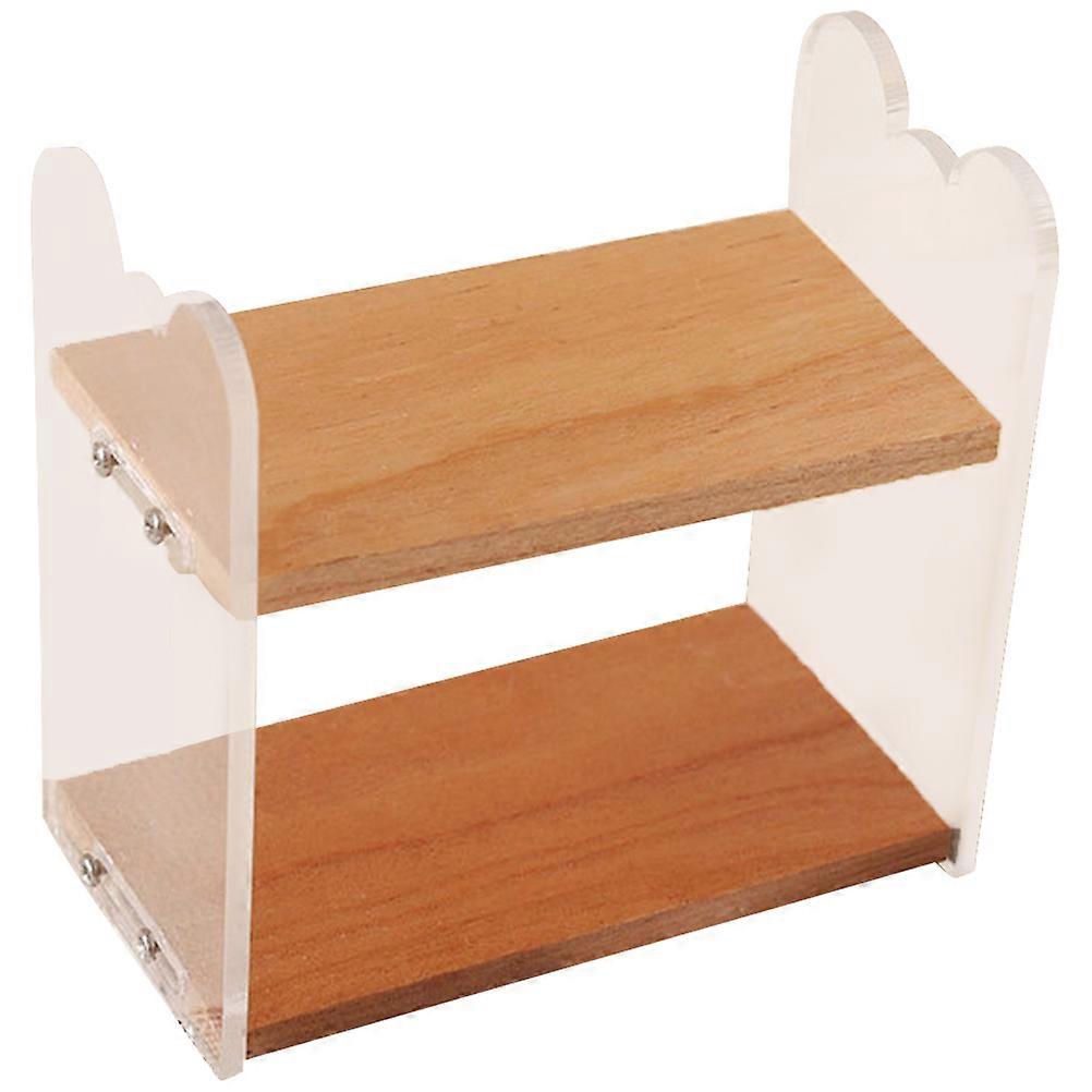 Lightweight Mini Book Shelf for Tiny Doll Play House – Ideal for Pretend Play and Small Space Decor