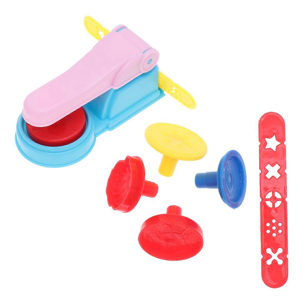 Plasticine Mould Set for Kids Use Made of Durable Plastic Multi Color 7 Pieces