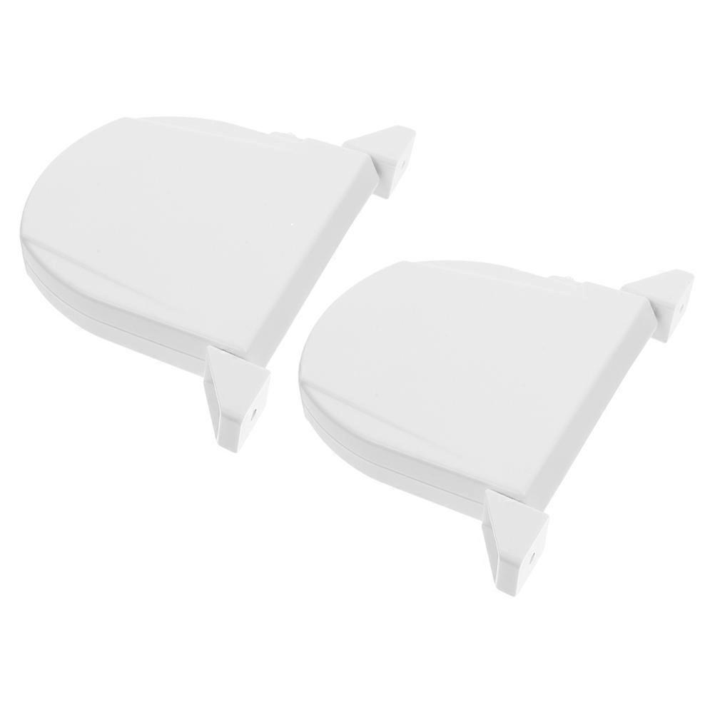 Roller Blind Cord Winder Plastic 2Pcs White Cord Organization Tool for Storage Use