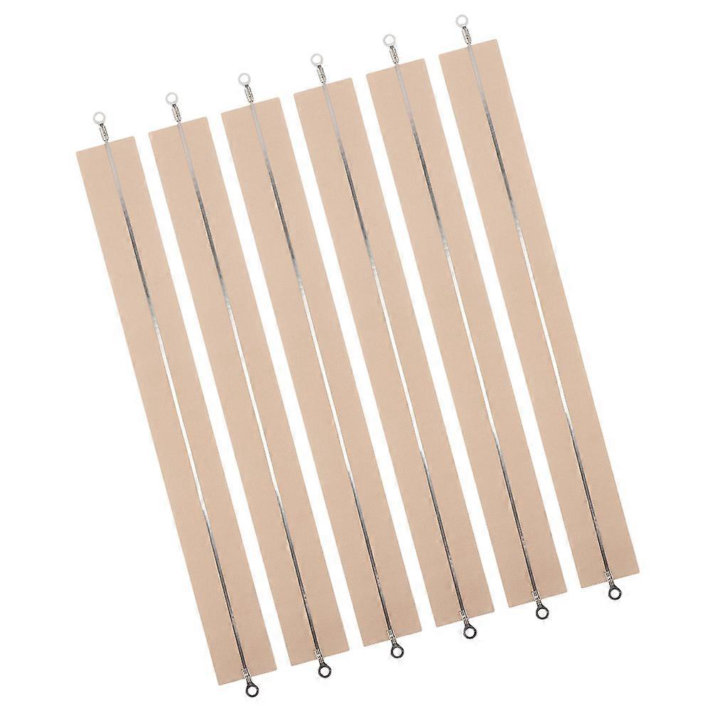Heat Sealer Replacement Elements 6Pack For Users Of Hand Pressure Sealing Machines Light Yellow Heating Strips For Daily Sealing Needs