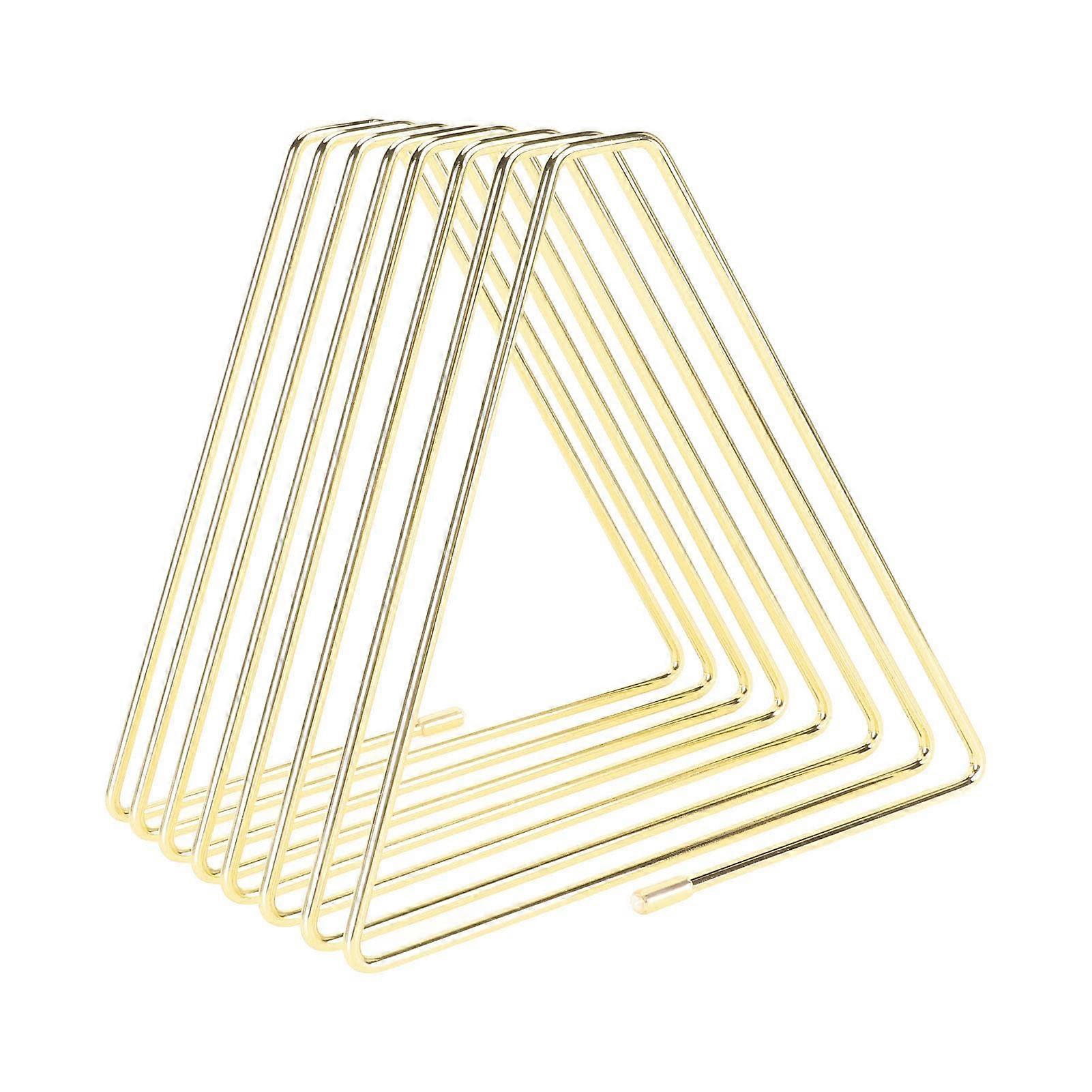 Gold Retractable Book Ends, Durable Metal, Adjustable 1.0 to 2.6 In, Space Saving Design, For Office And Home