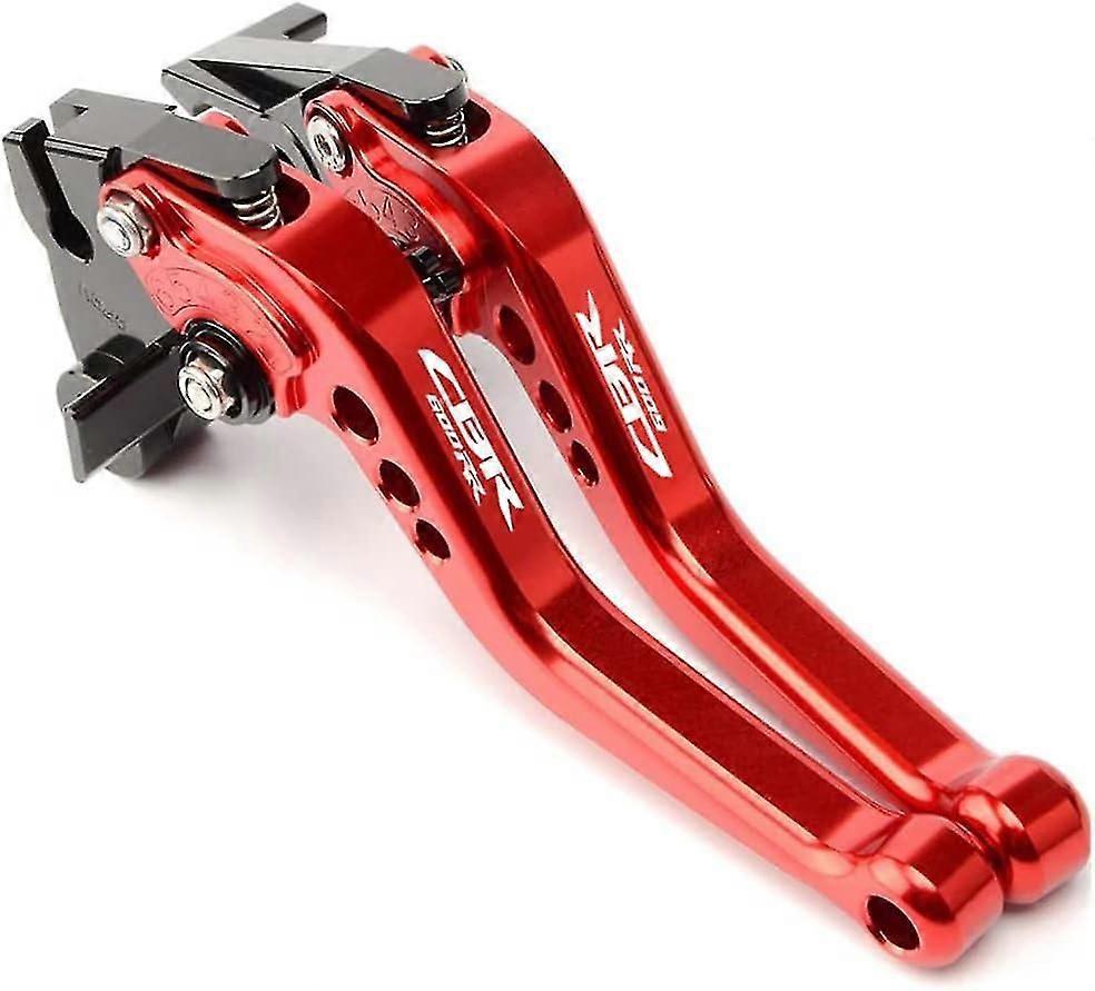 For Honda Cbr600rr 2007-2021 Modified Cnc Aluminum Alloy 6-stage Adjustable Short Brake Clutch Lever Accessories (gray)
