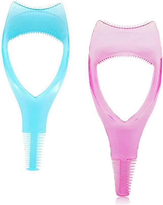 2-Piece Mascara Guide Tools - 3-in-1 Applicators