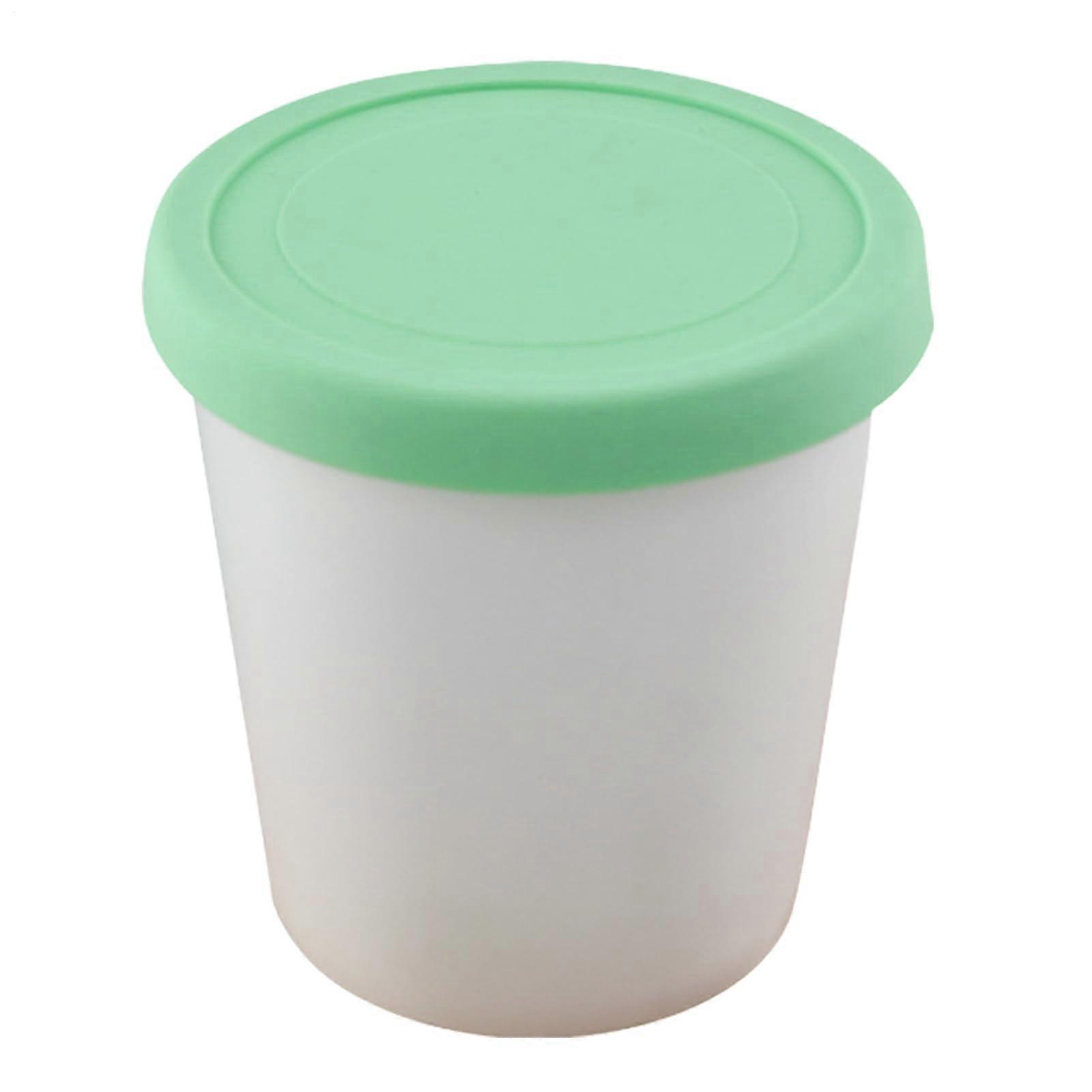 Freezer storage Leakproof container for homemade Reusable freezer container for homemade, frozen, 1 liter capacity, light green
