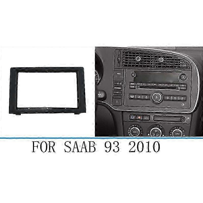 2 Din Dash Panel for SAAB 9-3 2007-2011 Car Stereo Frame Kit
