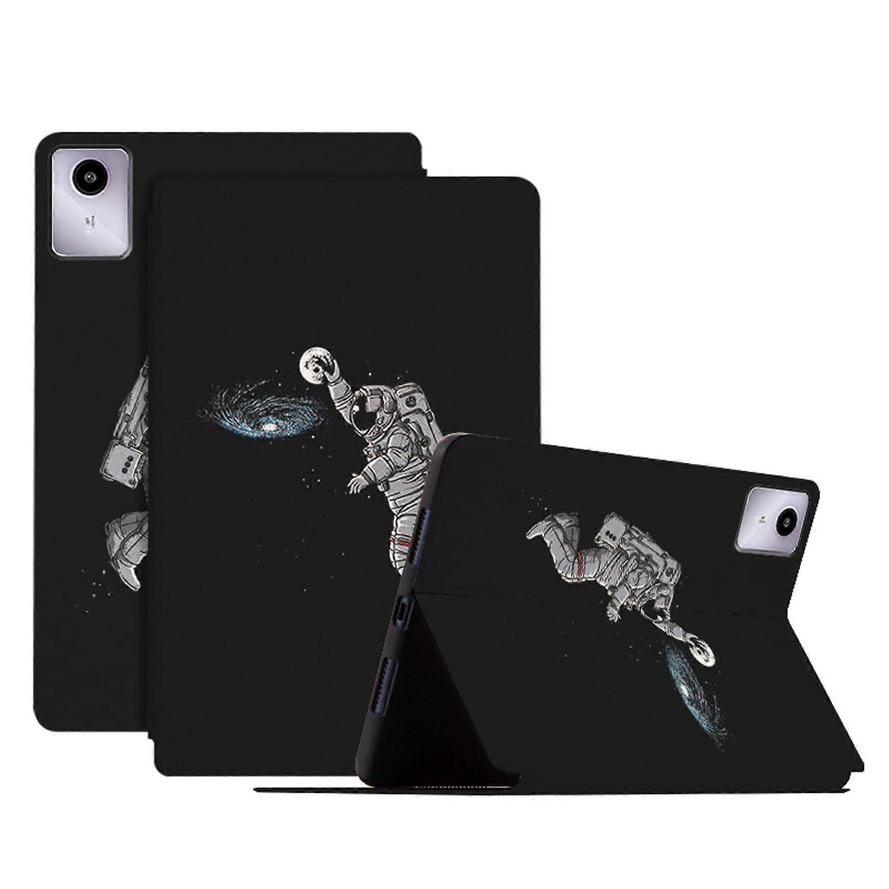 Lenovo Tab M11  Leather Astronaut Pattern Case with Auto Wake/Sleep