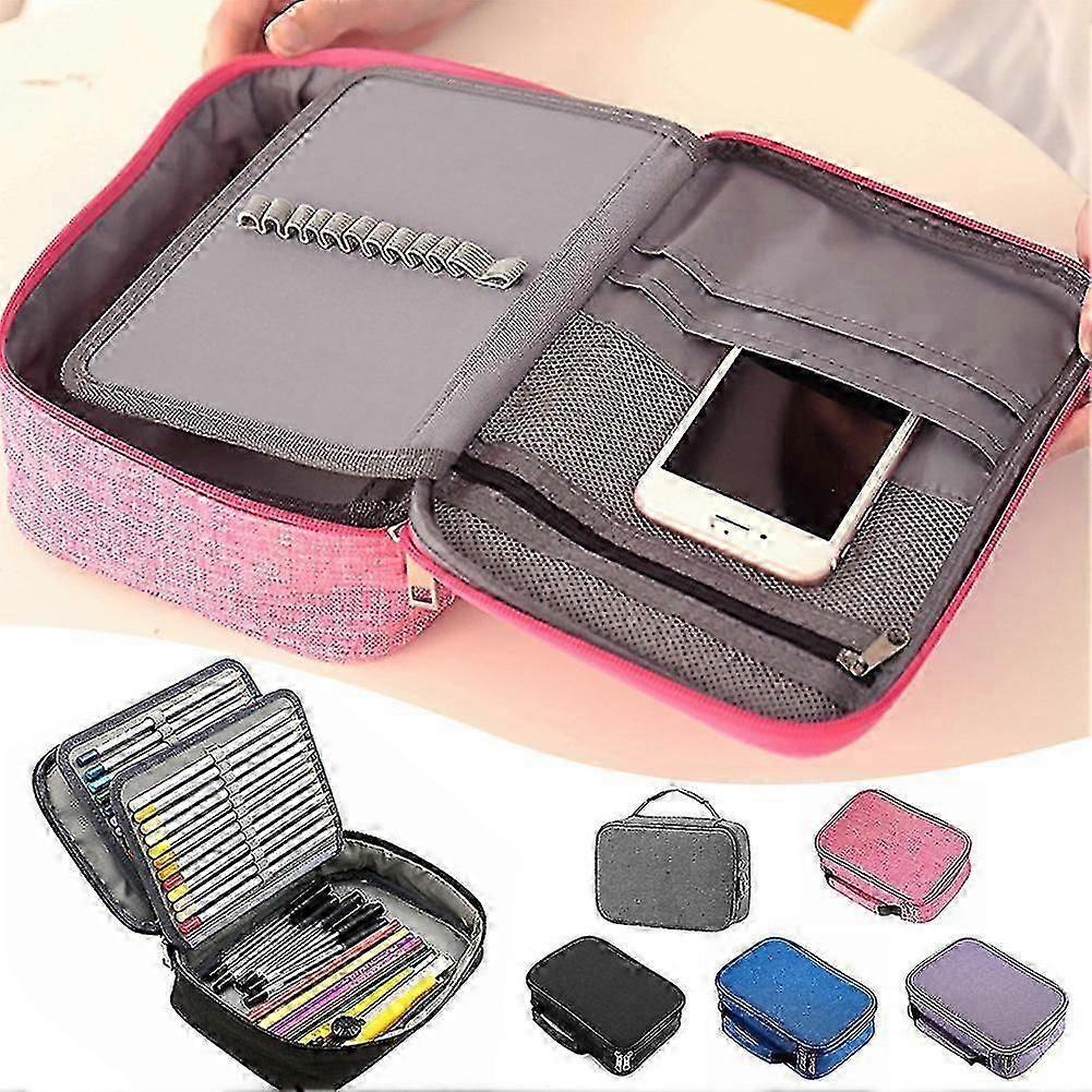 72 ثقوب الفن تخزين القلم حالة حقيبة قلم رصاص عالية السعة لتخزين أدوات الفن