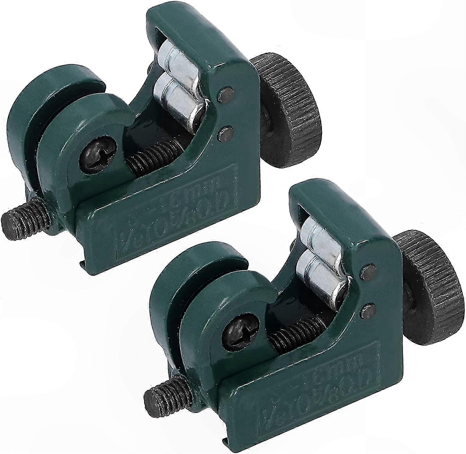Quick-Action Pipe Cutter for PVC and PPR Pipes, 2-Pack Aluminum-Iron Alloy Tool for 3-16mm Pipes, Durable One-Handed Design for Plumbing Projects
