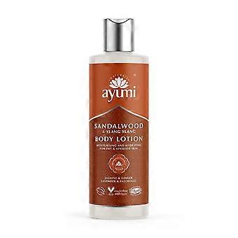 Ayumi Sandelholz-Körperlotion 250 ml – 4er-Pack