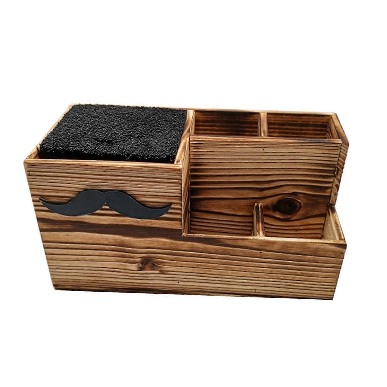 Multifunctional Scissor Rack for Barbershop - Stylish Organizer Case for Combs, Scissors, Tweezers in Random Colors