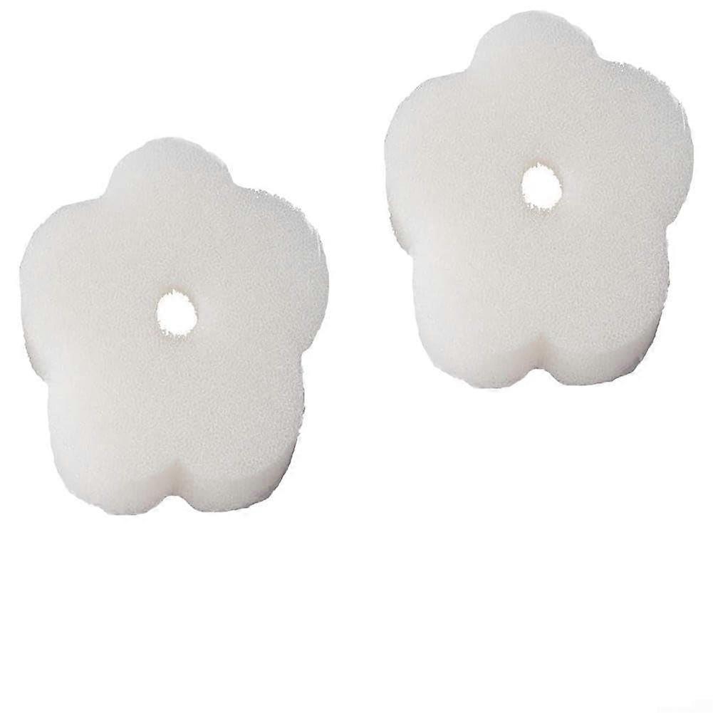 2PCS Scum Filter Sponge Flower Shaped Oil Absorber for Spa and Pool Use