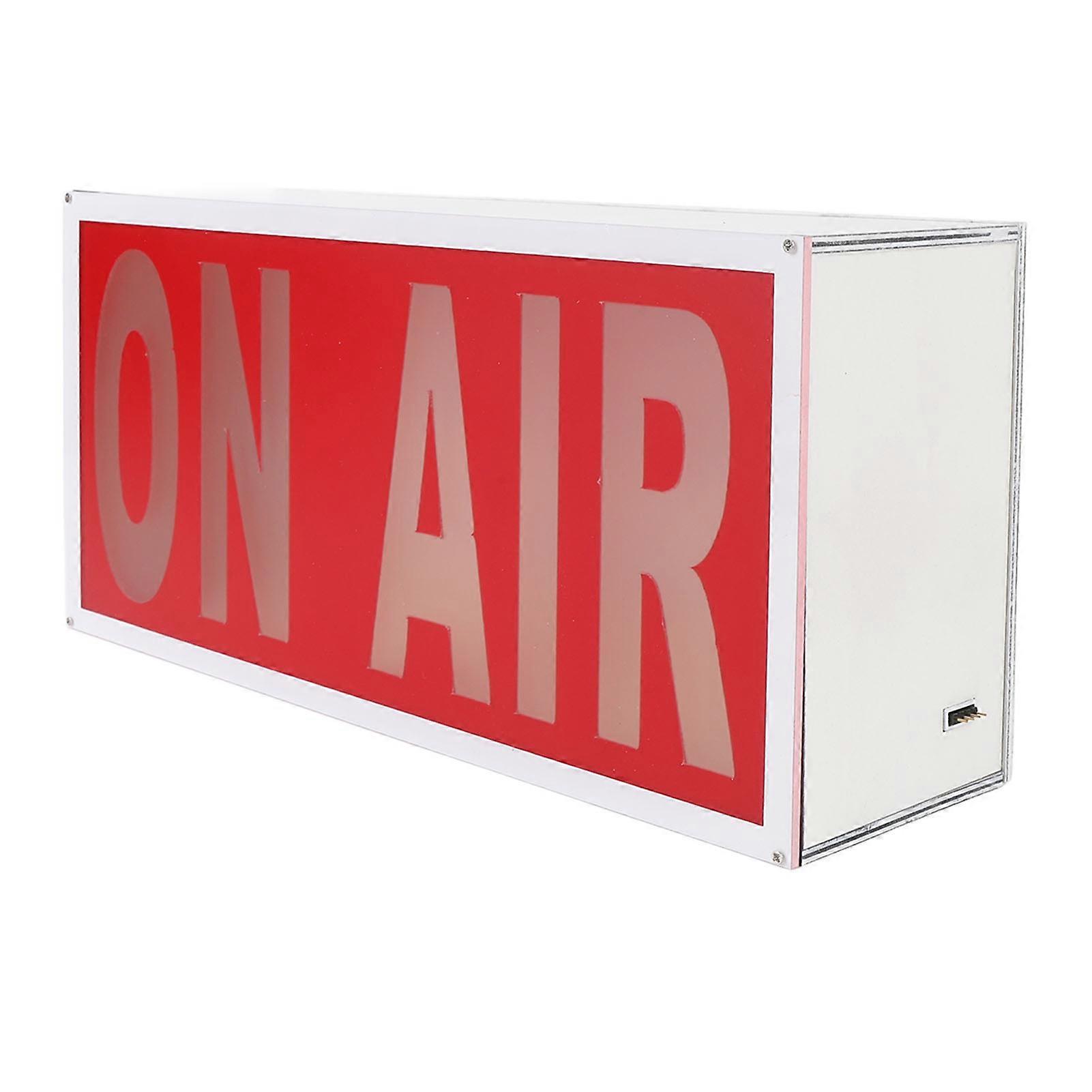 ON AIR LED Sign 12 Colors USB Powered 30x14x9cm with Remote