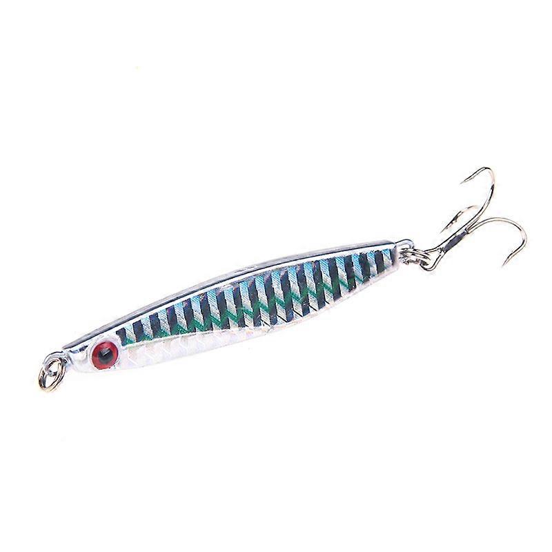 Artificial fishing lures, 5-piece set, long casting design with good flashing effect