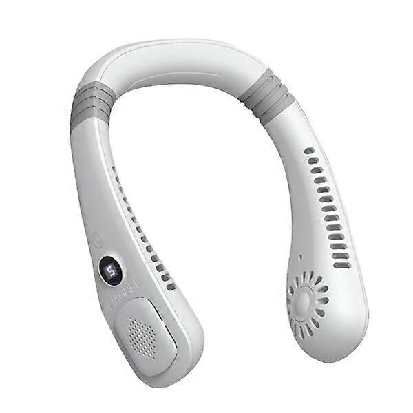 USB neck fan, 1000 - 1200mAh battery, adjustable angle