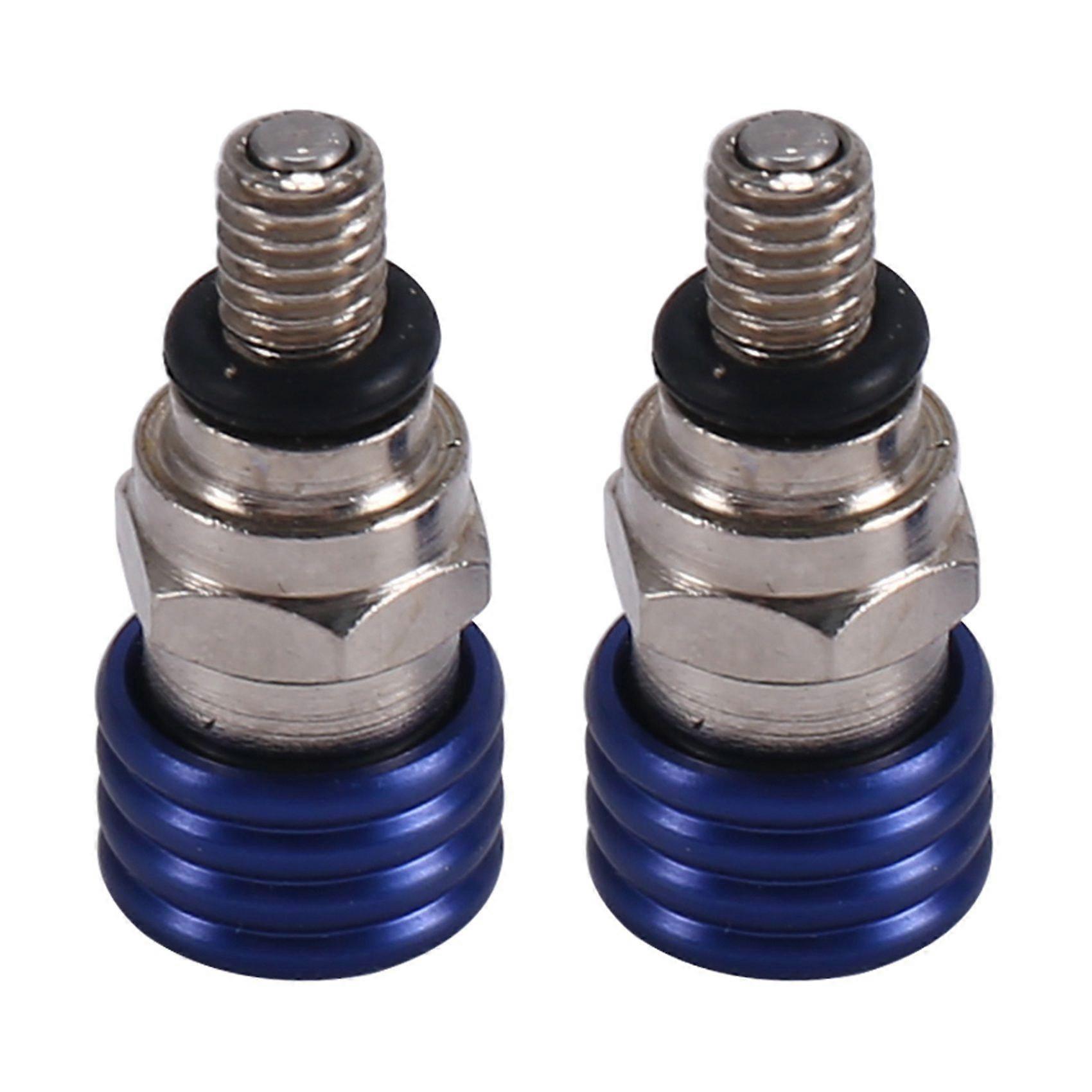 Motocross M5X0.8Cm Fork Air Bleeder Relief Valve for YZ85 YZ125 YZ250 YZ450F 250RX Blue