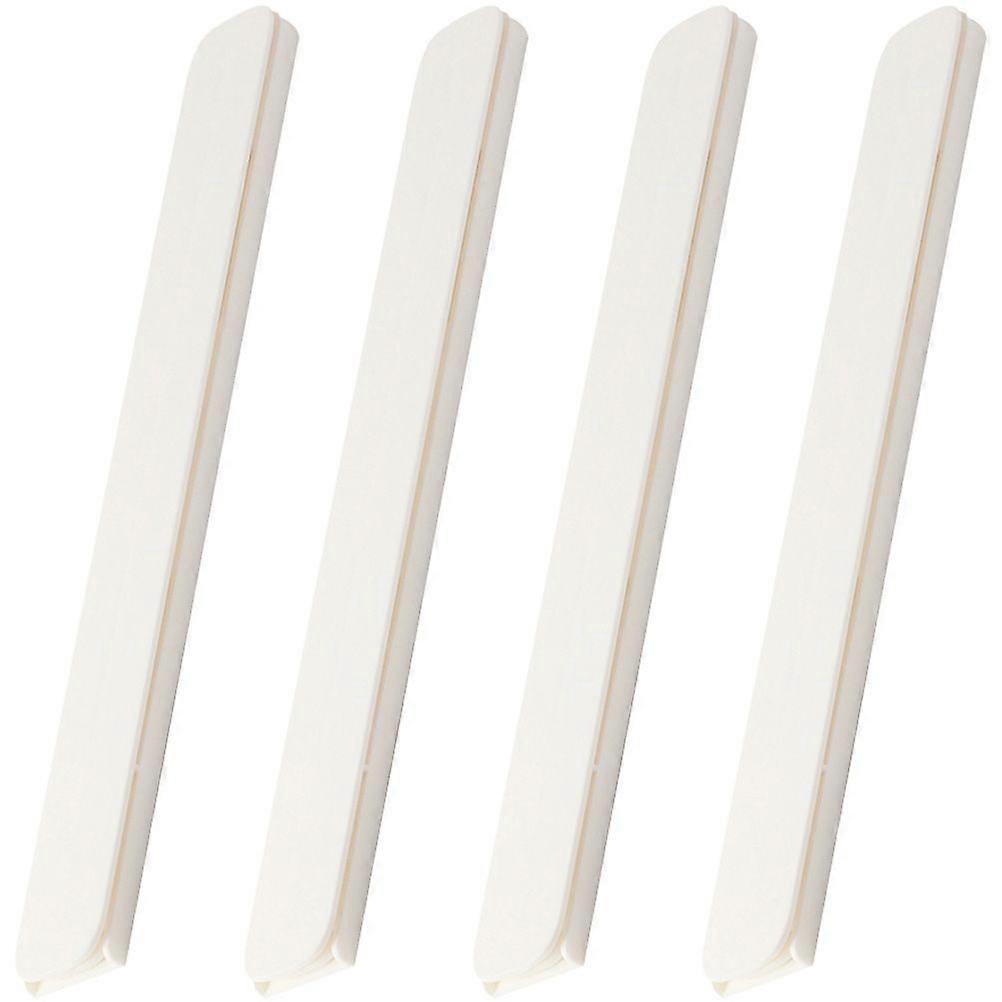 4pcs שקופיות מגירה מסילות ארון מדריכי מסלול החלפת ארון מגלשות הרכבה תחתונה