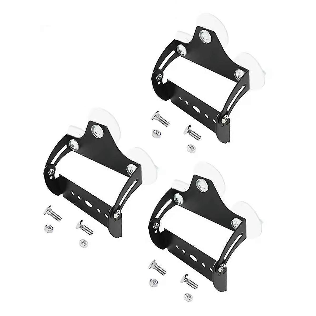 3 Set Windshield Mounting Bracket with Clear Suction Cup Suction Cap