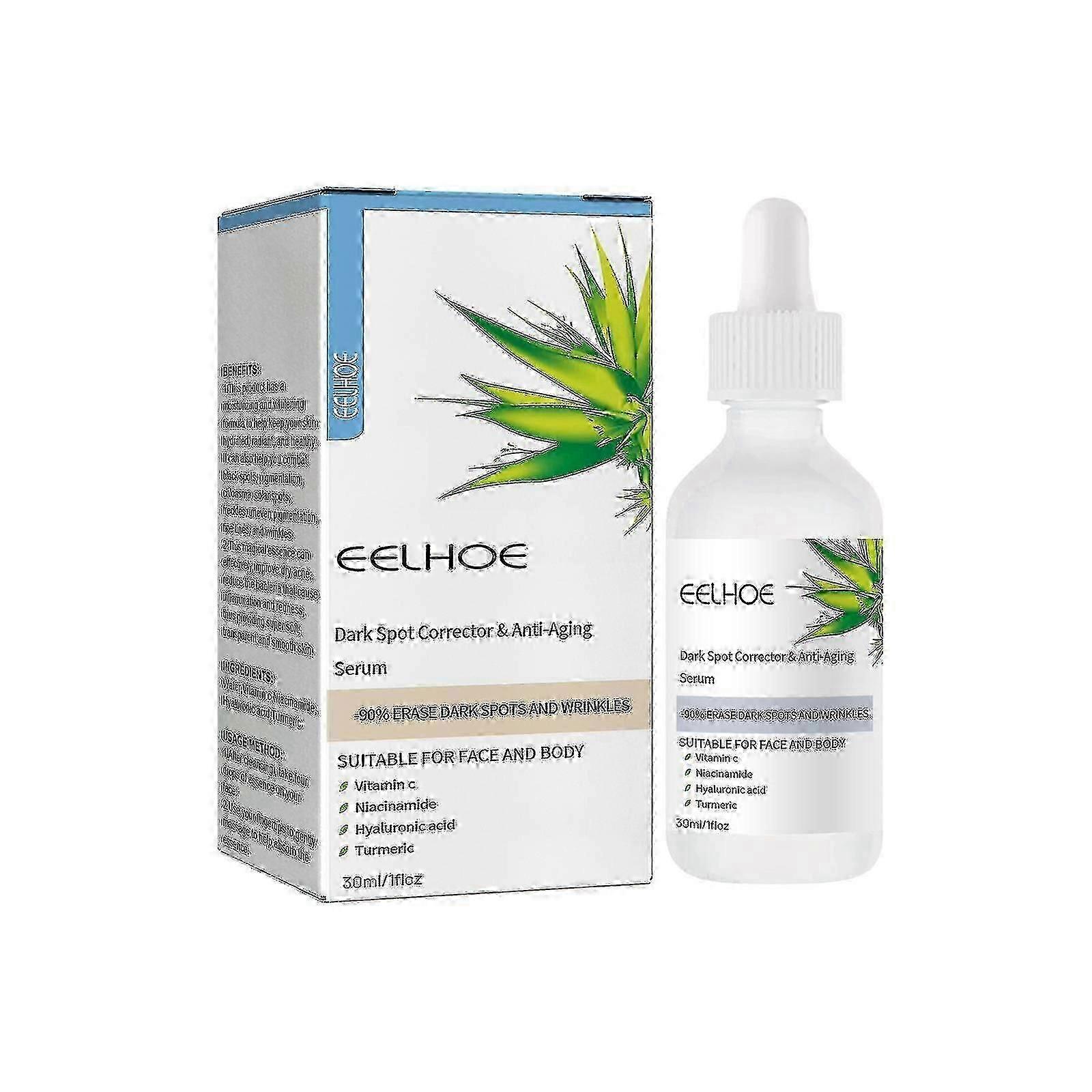 Eelhoe Dark Spot مضاد للتجاعيد إصلاح جوهر شد ، تجديد ، ترطيب ، ترطيب ، بهتان الخطوط الدقيقة ، إصلاح جوهر البشرة