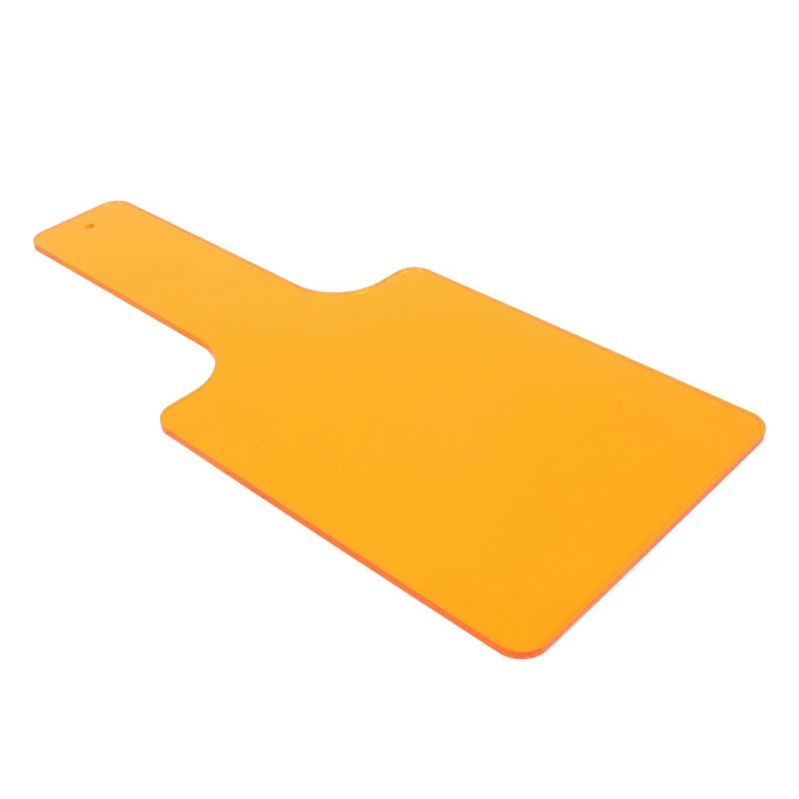 Curing Light Shield Plate Board Plastic Eye Protection Shield for Curing Light Machines 26.5 X 12cm