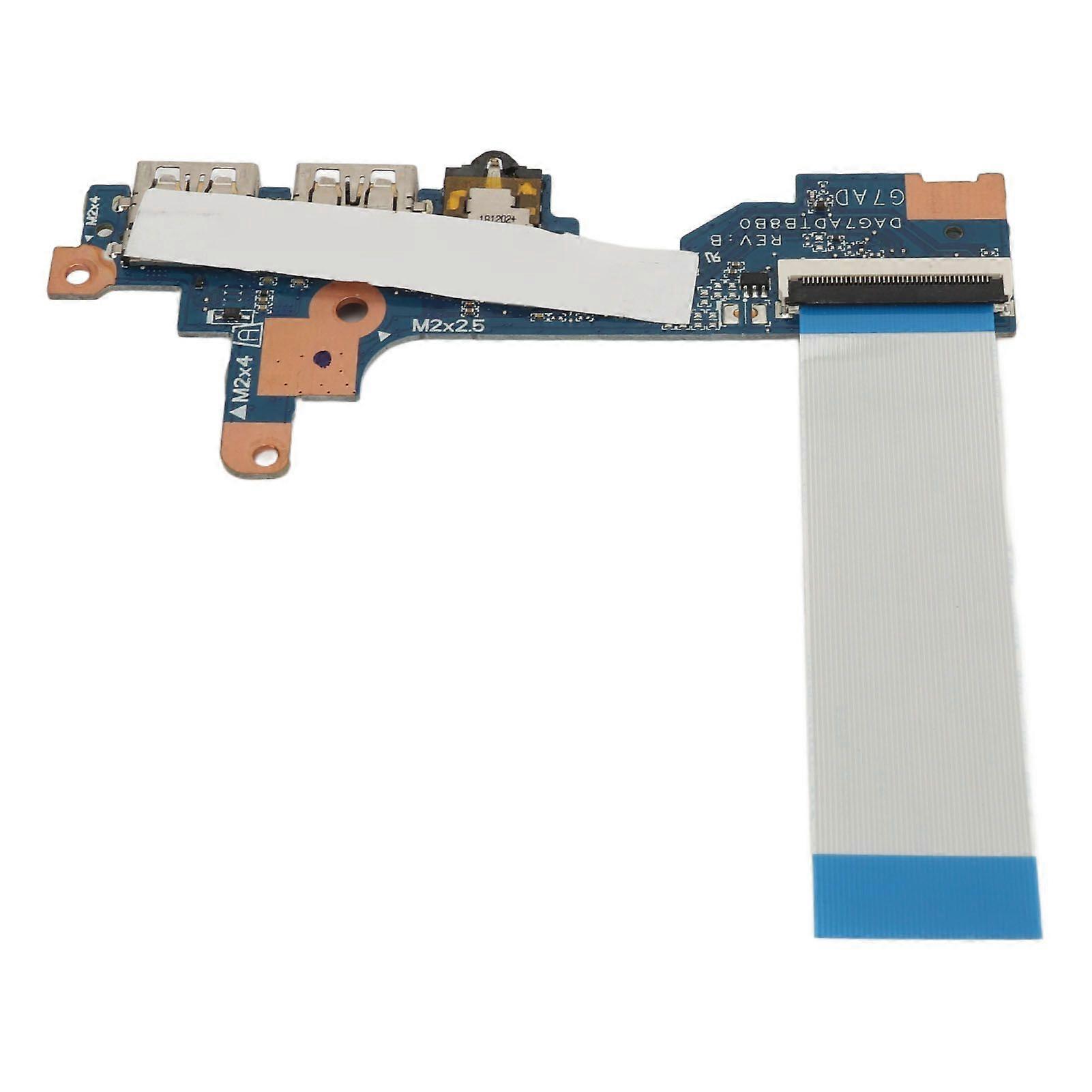 USB Interface Board 2.8in Cable Durable Material High Sensitivity USB Board for Pavilion 14 CE Audio DAG7ADTB8B0