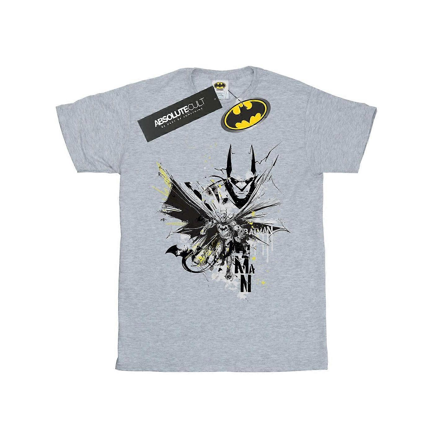 DC Comics Bărbați Batman Batface Splash Tricou
