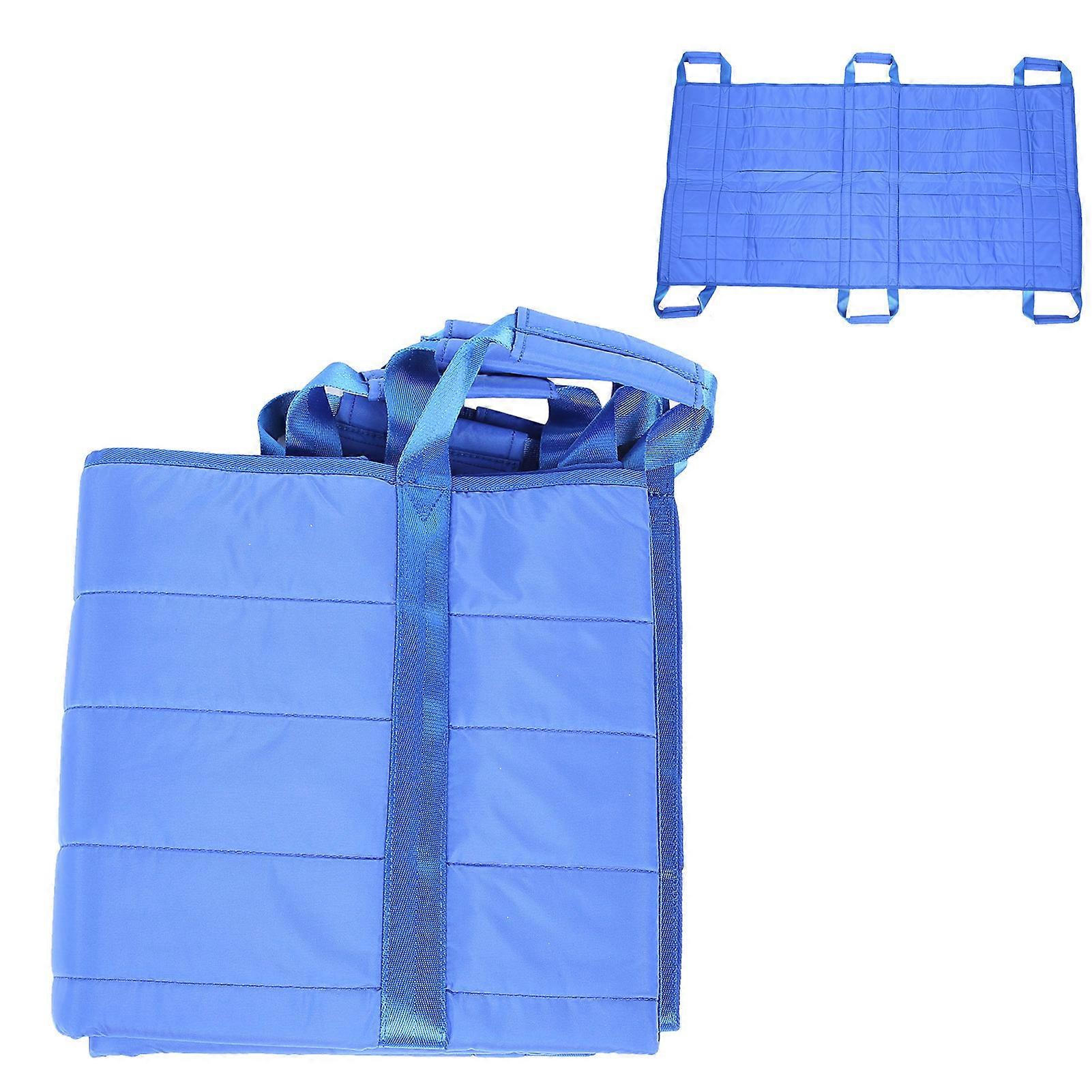 Coussin de positionnement pour lit, drap de transfert pour patient, coussin de retournement lavable avec poignée renforcée