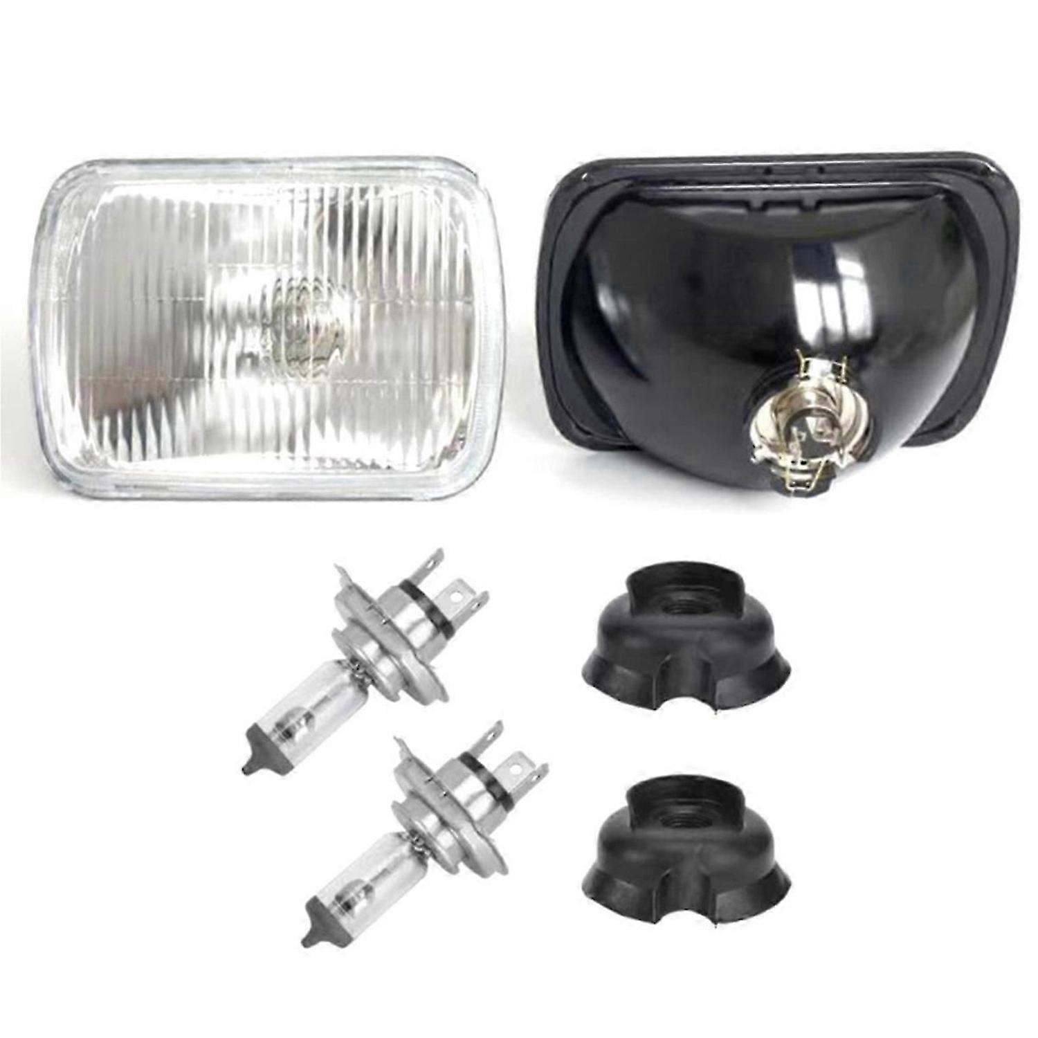 1 Pair 5x7Inch H4 Headlight Kit for Navara RHD