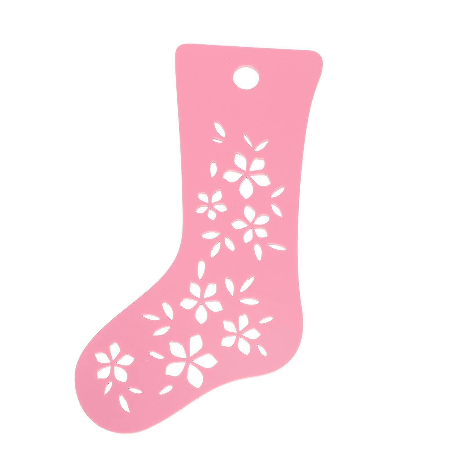 Sock Display Hanging Panel Acrylic Sock Hanging Plate for 1Pcs Use