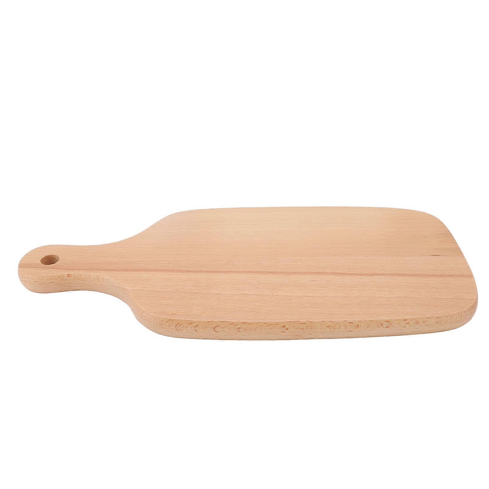 Beech Wood Cutting Board 28.75oz Simple Style for Bread & Fruit