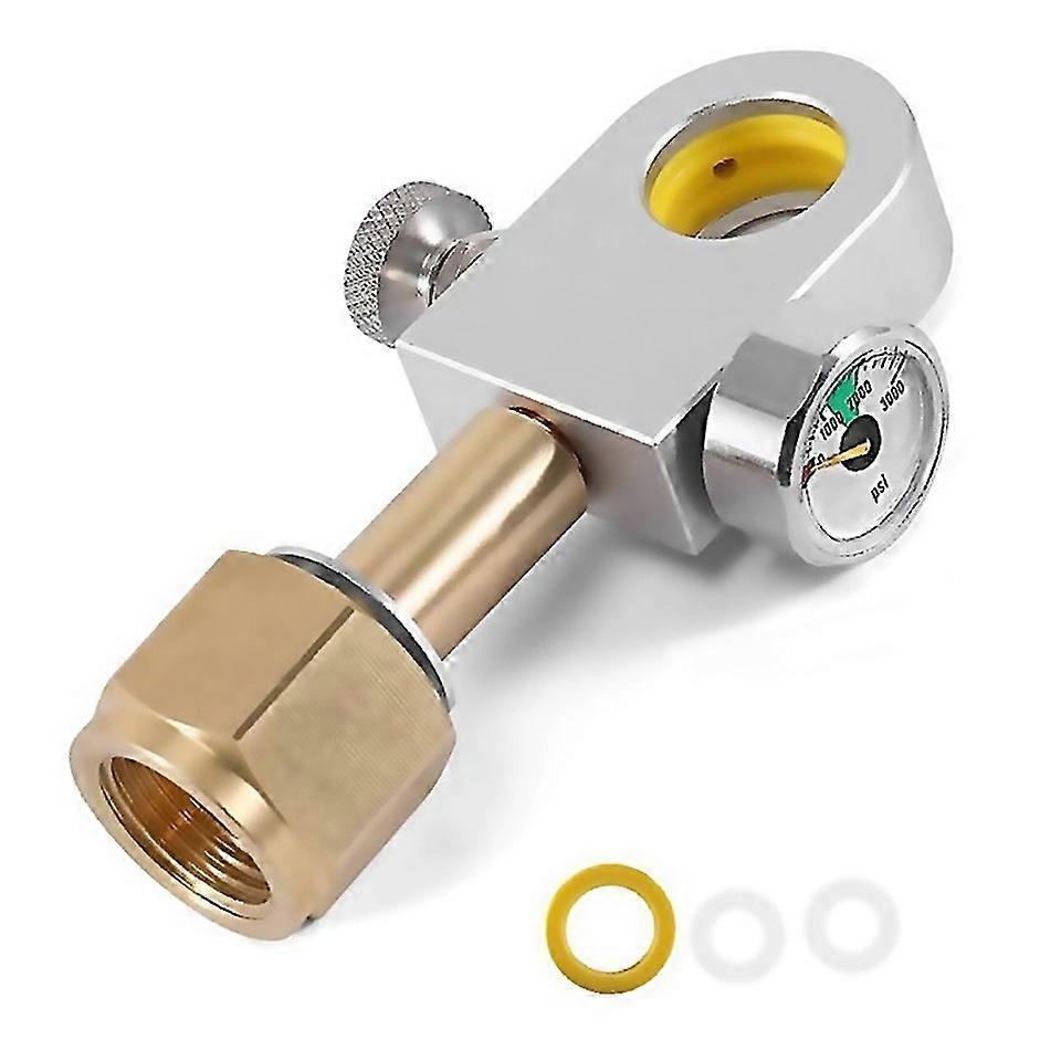 For Co2 Refill Adapter Fit For Duo Art Terra For W21814 Co2 Bottle