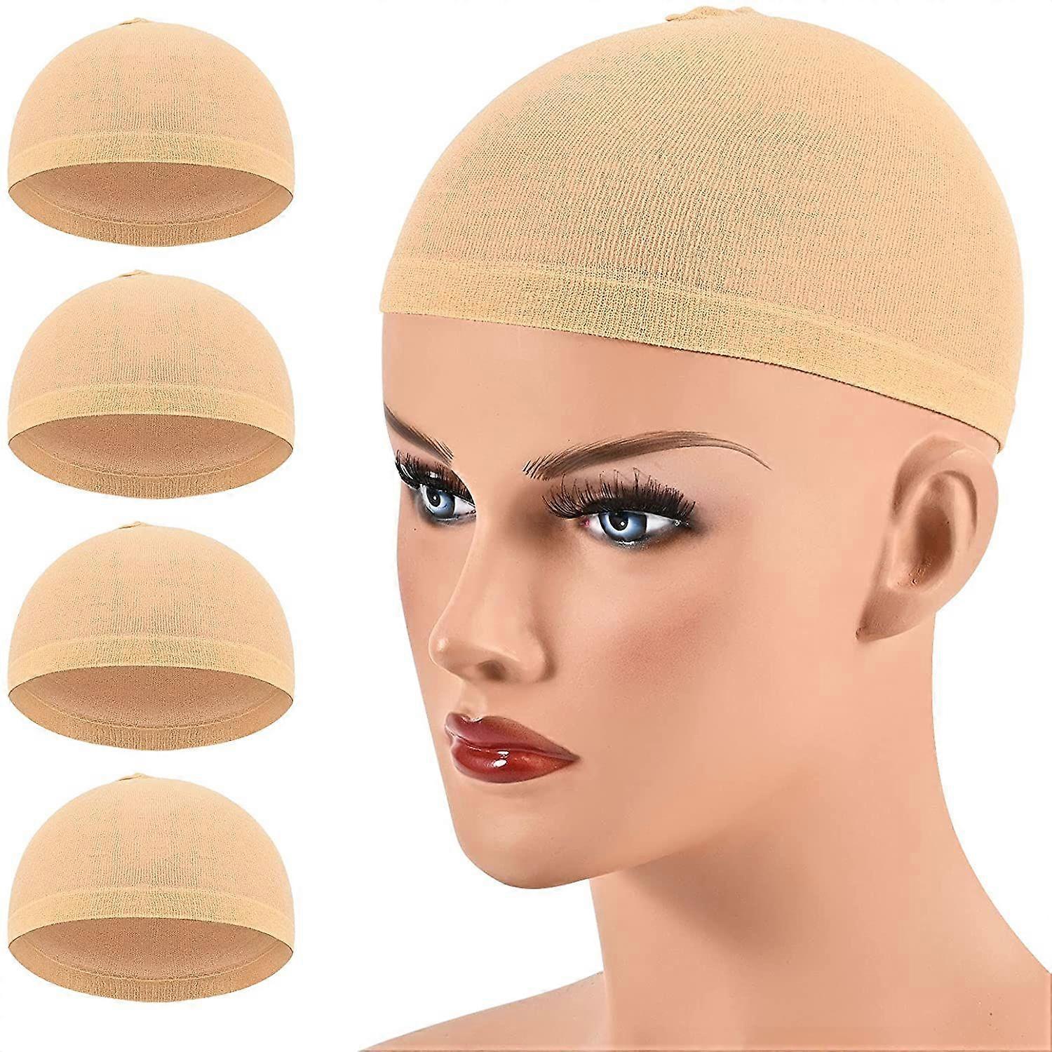4 جوارب غطاء شعر مستعار