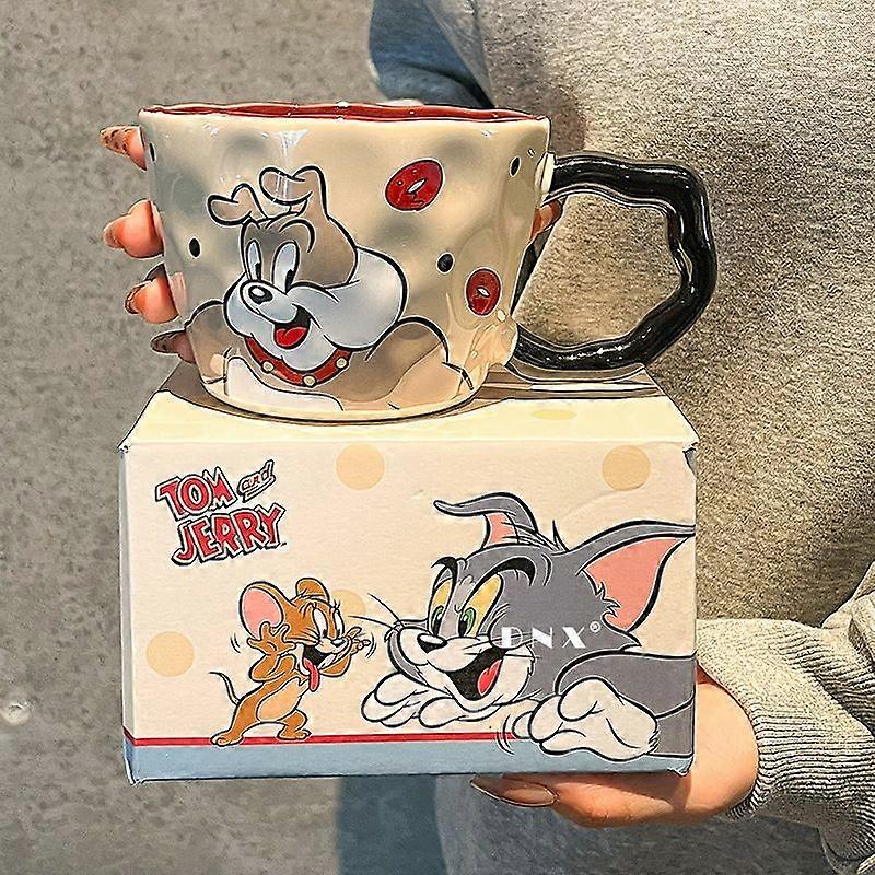 Tom and Jerry Mug Tom Jerry Spike Ceramic Cup