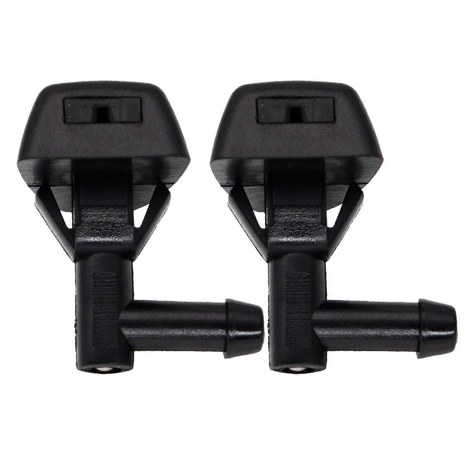 Windshield Washer Nozzle 2Pcs Compatible with Volvo S60 V70 XC70 Fan Shaped Water Spray Windshield Jet Nozzle