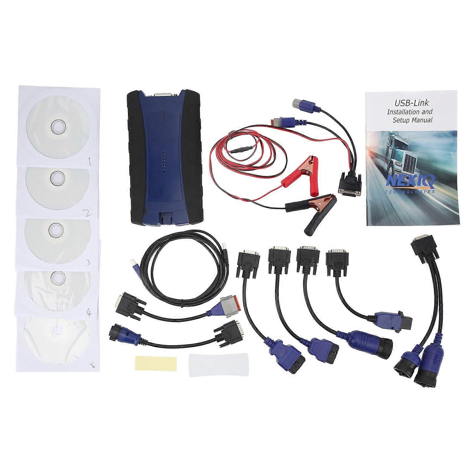 Truck Diagnostic Tool OBD Fault Code Reader Scan Interface Scanner Detector for Construction Equipment