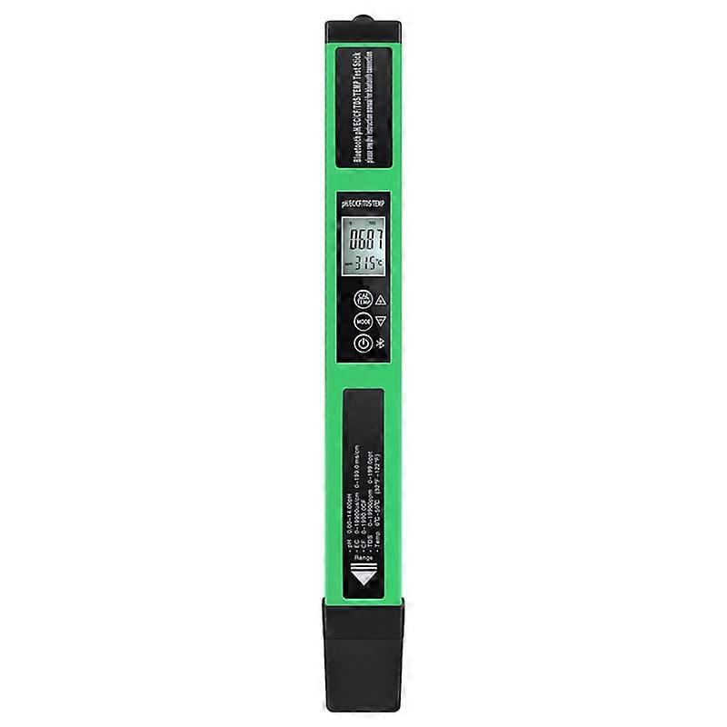 5 in 1 Water Quality Tester PH/EC/TDS//Temp with BT Multifunction Water Meter Digital PH Meter for Pool Hydroponics