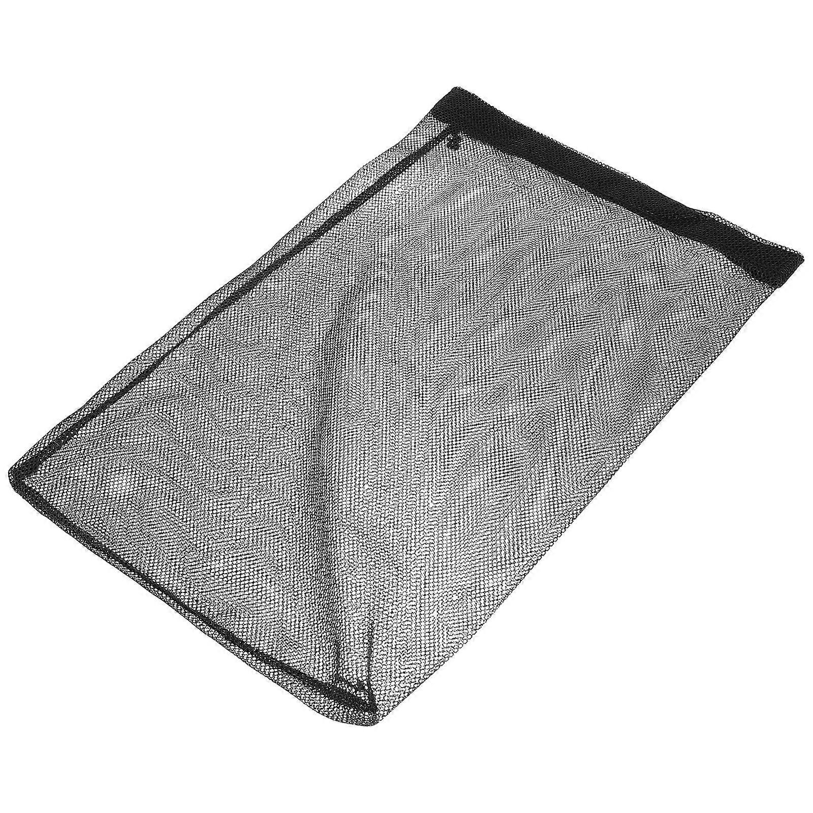 Laundry Lint Catcher Black Dryer Vent Attachment for Efficient Filtration 2Pcs