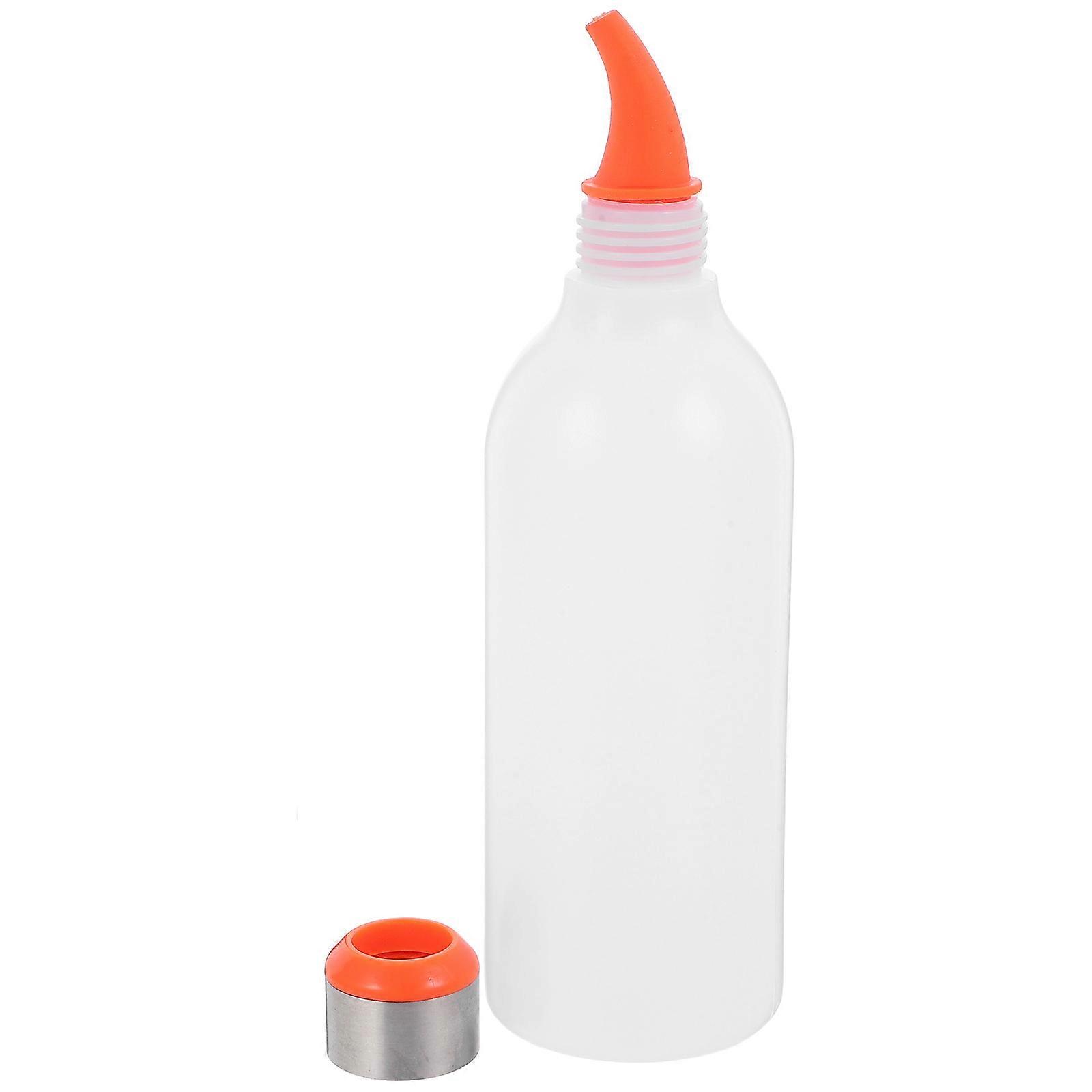 Plastic Condiment Dispenser Squeeze Bottle Cooking Accessories PP Material Prevent Waste 1Pack