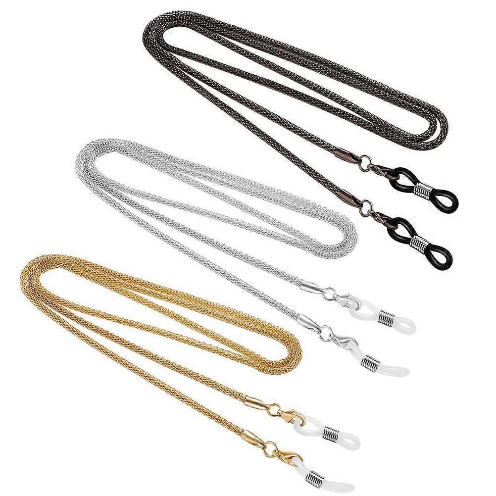 Eyewear Chain Multi-Color Glasses Chain for Eyeglass 6Pcs Assortment