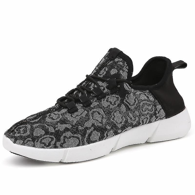 Led Shoes Fiber Optic Light Up Sneakers Rechargeable Luminous Sneakers