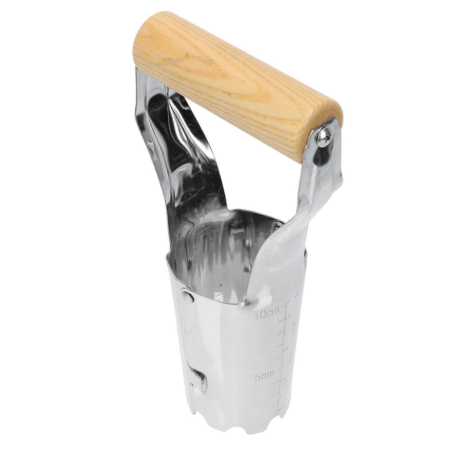 Stainless Steel Gardening Transplant Tool 1Pack For Garden Tool With Silver Color And Random Style Plant Transferring