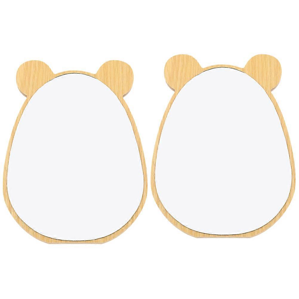 Rectangular Makeup Mirrors 8Set For Makeup Application Clever Structure Suitable For Living Room