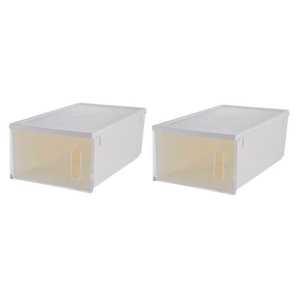Organizer Storage Shoes Container Dust-Proof Home Supply 2Pcs