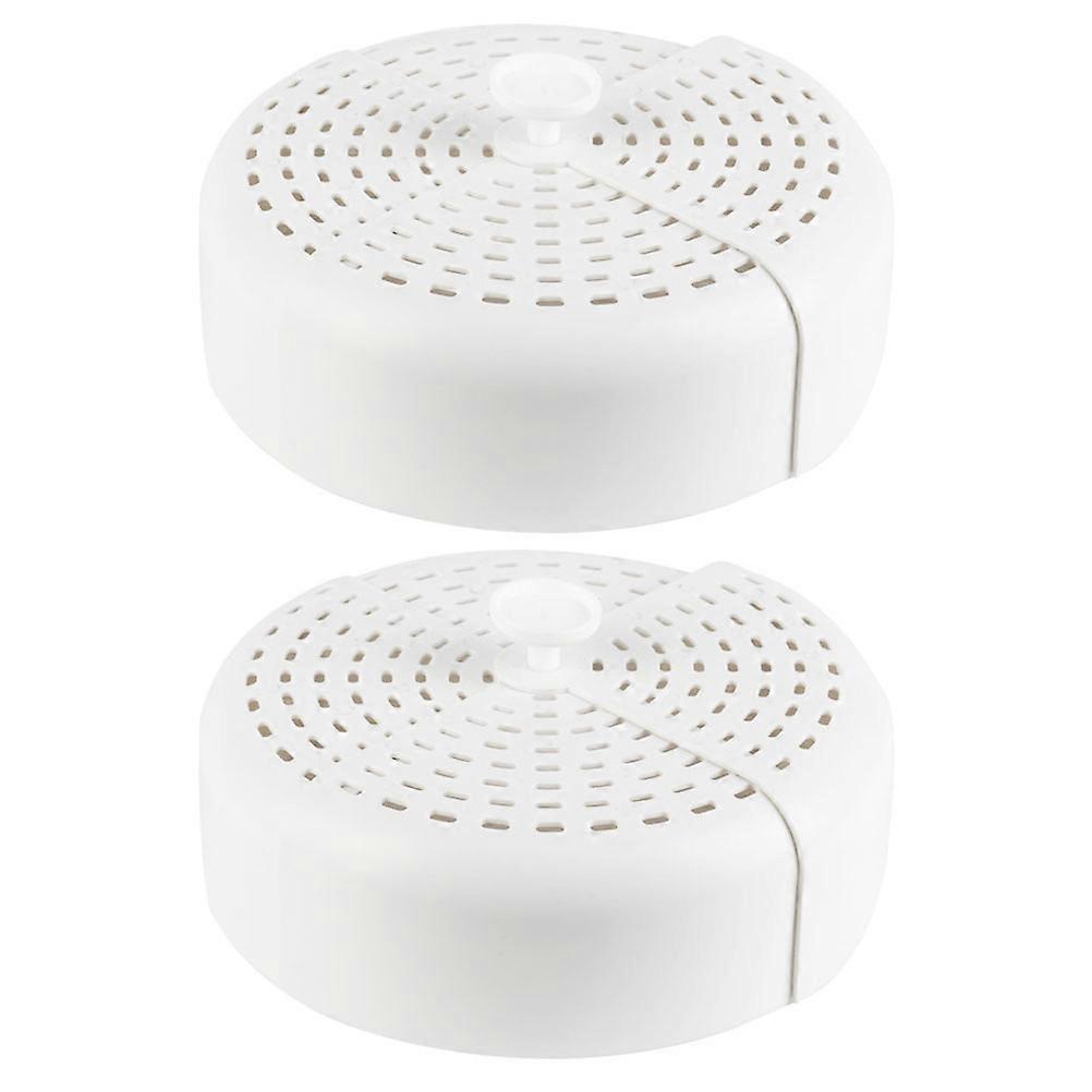 Foldable Food Dust Covers White for Home Use 6Pcs Set