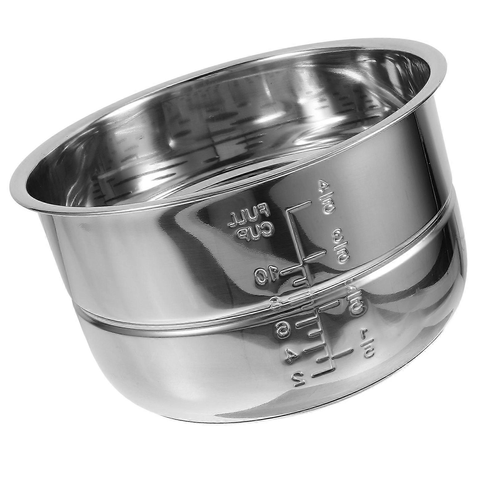 Multipurpose Inner Pot For Rice Cooker Replacement Kitchen Essentials 23.80X23.80X14.00CM 2Set